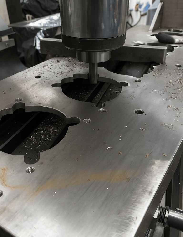 Fabricación de guia de empacadora